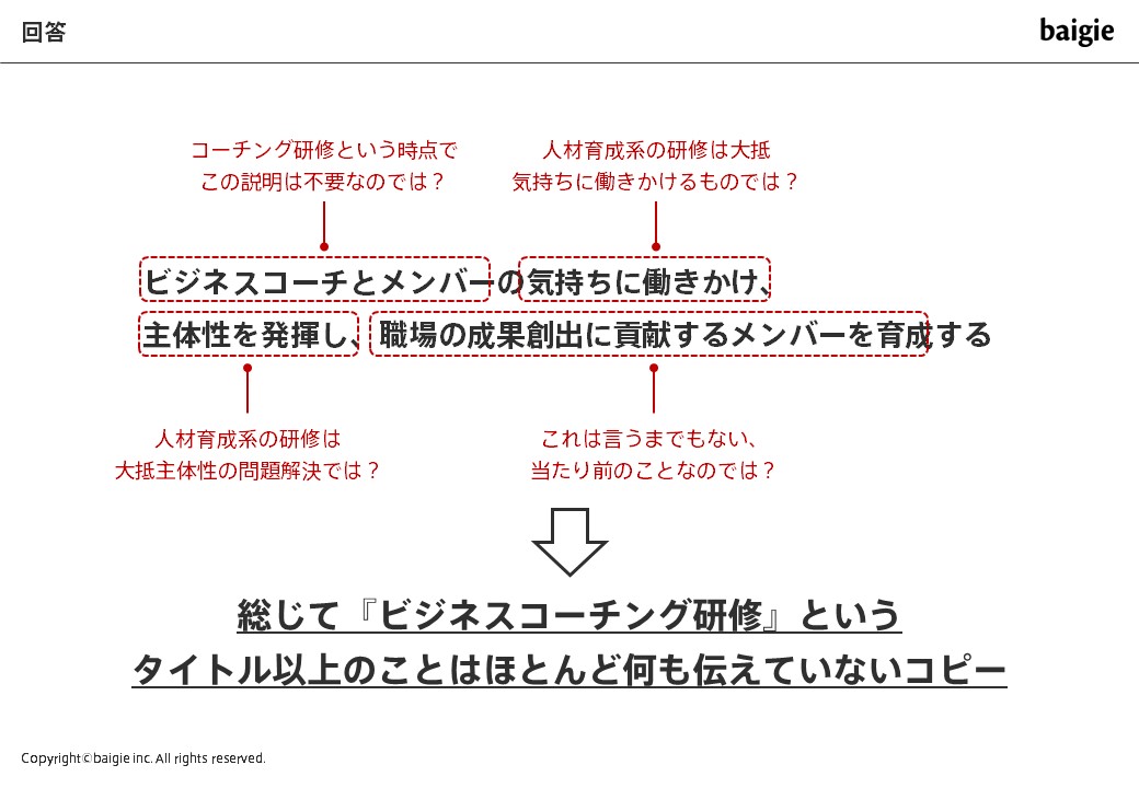 例題の回答