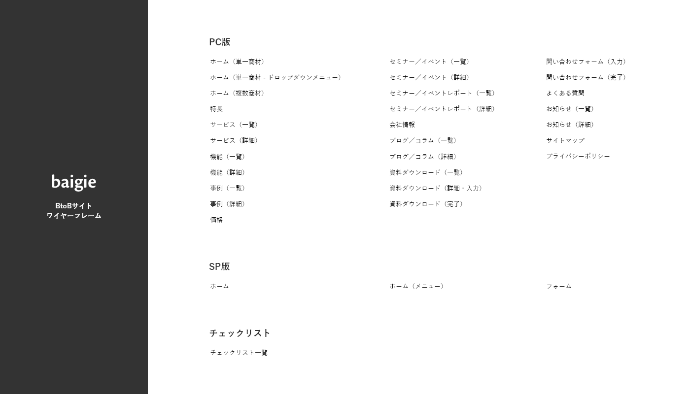 目次