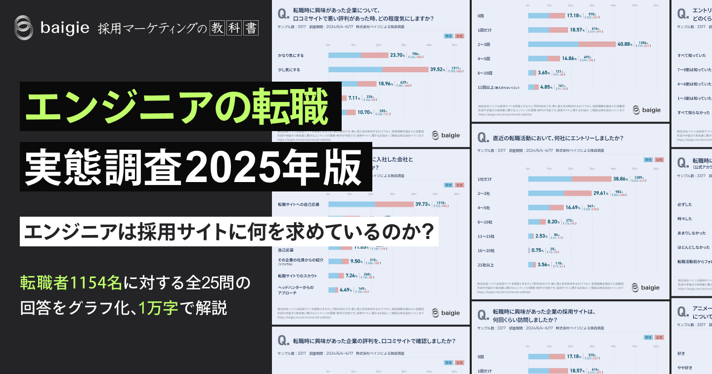 エンジニアの転職実態調査(2025年版）